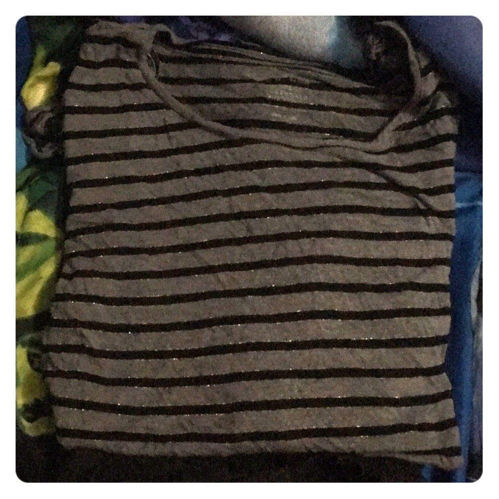 Stripe long sleeve shirt